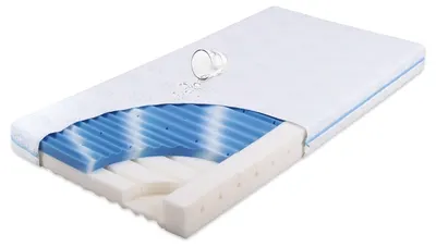 Saltea ortopedică pentru bebeluși Baby Matex - Galaxy, 60 x 120 cm