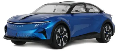Model de colecție OTTOMobile Modern: Automobile - Alpine A390 β, Specular Blue, 2024