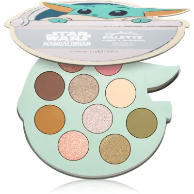 Mad Beauty Star Wars Grogu paletă cu farduri de ochi 10x2.5 g