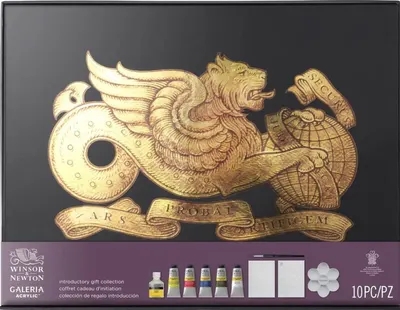 Set de vopsele acrilice Winsor & Newton Galeria - 10 piese