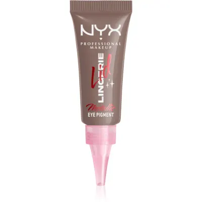 NYX Professional Makeup Lid Lingerie fard de pleoape cremos culoare Granite Grind 6 ml