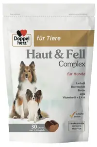 Doppelherz Haut & Fell Complex pentru piele și blană pentru câini, 30 tablete