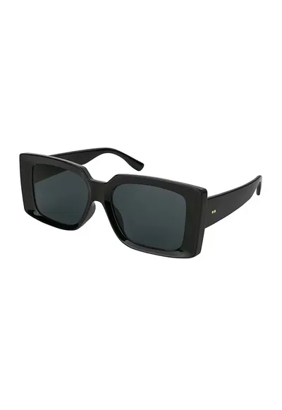 Ochelari de soare patrati Natalia - Negru