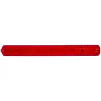 Rigla FLEXI diverse culori, Astra | 30 cm