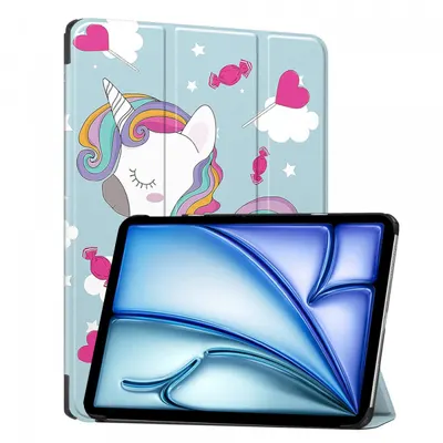 Husa pentru Apple iPad Air 11 (2026) / iPad Air 11 (2025) / Air 11 (2024), Techsuit, FoldPro Unicorn, Multicolor