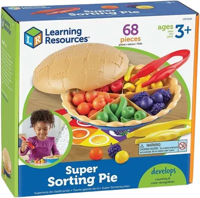Set pentru sortare Learning Resources - Plăcintă cu fructe