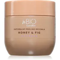 beBIO Honey & Fig exfoliant de corp pentru matifiere 200 ml