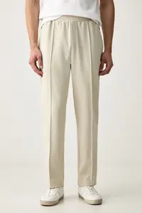 BOSS Green pantaloni de trening pentru bărbați cu bumbac JT_Network Tapered
