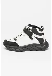 Pantofi sport cu model bicolor - Alb/Negru