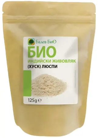 Psyllium indian bio, ciuperci, 125g, Balev Bio