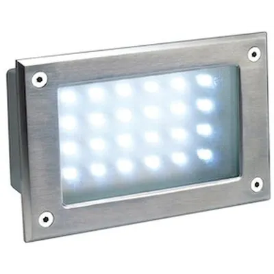 BRICK LED 24 INOX,5W,lumina rece