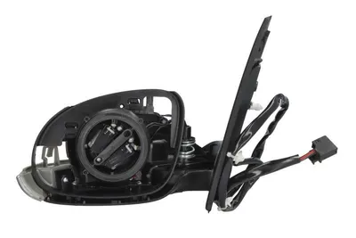 Oglinda laterala Stanga potrivit VW GOLF 5 2003-2009 - (electric, incalzita, fara cartus cu oglinda; nici o locuinta)
