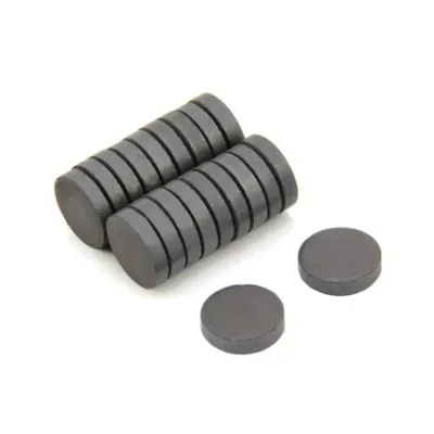 Magnet ferită disc (set 70 buc) - 2x0.3cm