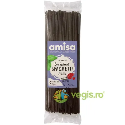 Spaghete din Hrisca Integrala Ecologice/Bio 500g