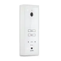 Videointerfon de exterior Electra VPM.02S03.ELWH4, RFID, 2 familii, aparent, 4 fire