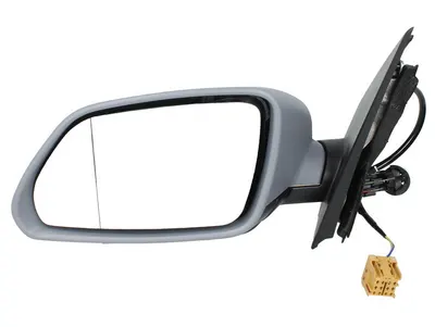 Oglinda stanga potrivit VW POLO 2004-2009 - mecanica asferic, grunduita