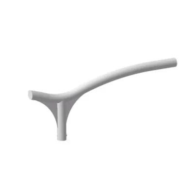 Lampa Stradala Led Street [o3] - Single Pole Head Bracket - 1 M - Graphite Grey