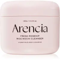 Arencia Fresh Rosehip Rice Mochi Cleanser lapte de curatare hidratant si hranitor pentru luminozitate si hidratare 120 g