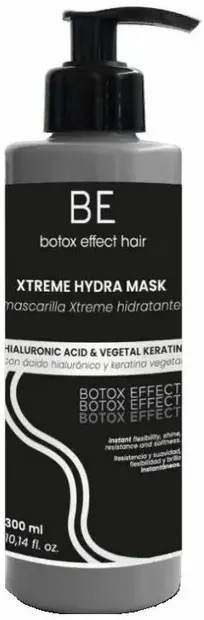 Be Xtreme Masca laminată cu efect botox, 300 ml