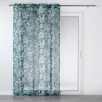 Perdea albastră din voal 140x280 cm Milady – douceur d'intérieur