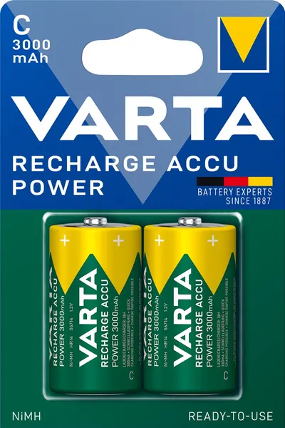 Baterie reîncărcabilă VARTA - Recharge Accu Power, C, 2 buc.