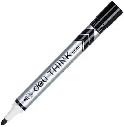 Marker pentru tabla alba Deli Think - EU00120, 2 mm, negru