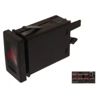 Comutator lumini de avarie potrivit VW PASSAT B5, PASSAT B5.5 08.96-05.05