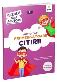 Activități premergătoare citirii (4-6 ani). Rezolv fără ajutor! - Paperback brosat - ***