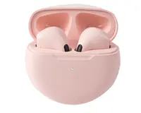 Casti wirelesss sport PRO6 Bluetooth 5.0 2.4Ghz 15m 250mAh Roz