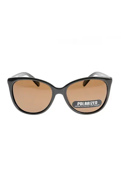 Ochelari eleganti cu rama maro si protectie solara