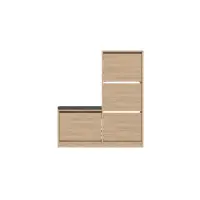 Pantofar DUDE, stejar, 105x26x118,5 cm