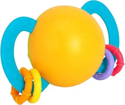 Zornăitoare pentru bebeluși și jucărie de dentiție Hola Toys - Ring Rings