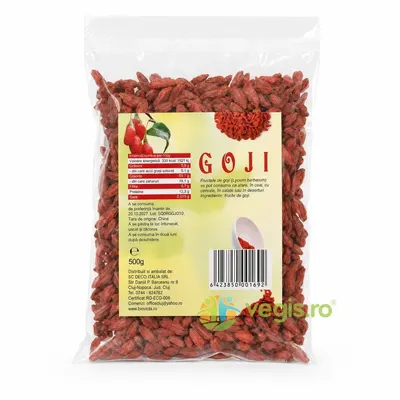 Goji Uscate Deshidratate Extra 500g