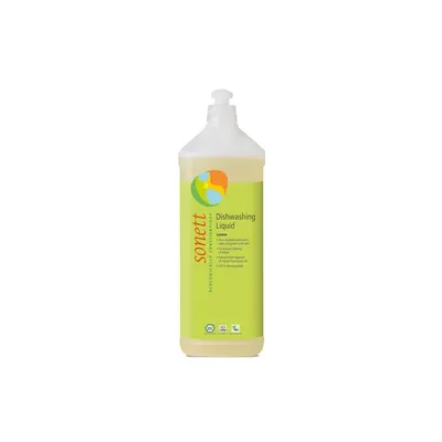 Detergent lichid pentru vase cu lamaie ecologic 1l Sonett