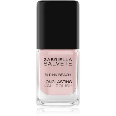 Gabriella Salvete Longlasting Enamel lac de unghii cu rezistenta indelungata lucios culoare 74 Pink Beach 11 ml