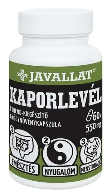 Mărar, 550 mg, 60 capsule, Javallat