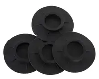UB Set 4 picioruse pentru masina de spalat NEGRE