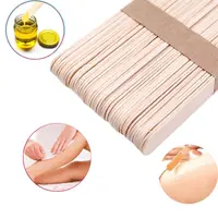 Set 50 Buc Spatule Medii Lemn Pentru Epilare Cu Ceara