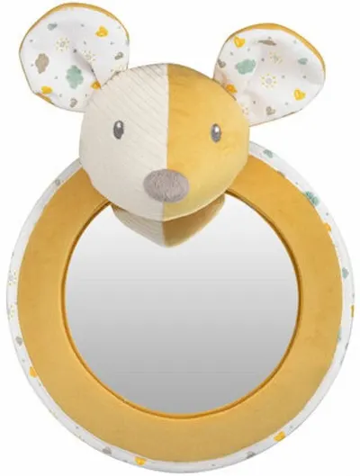 Jucarie pentru masina Canpol - Mouse, cu oglinda