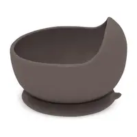 Bol, Petite&Mars, Take&Match, Din silicon, Cu ventuza, Fara BPA, Adecvat pentru masina de spalat vase si microunde, Nu absoarbe mirosuri, 6 luni+, 360 ml, Bitter Cocoa, Maro