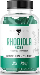 Rhodiola Rosea, 100 mg, 90 capsule, Trec Nutrition