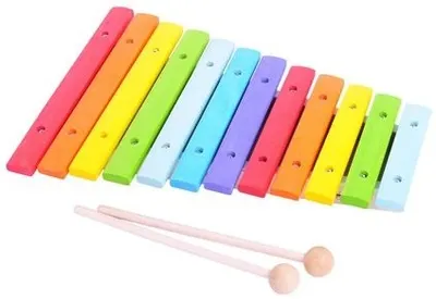 Jucarie muzicala din lemn Bigjigs - Xilofon