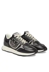 Pantofi sport dama - Black Z99 Zoe 01 SS0087P023 - piele naturala - negru