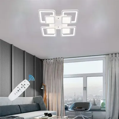 Lustra Led Patientia 50w cu 8 Brate 3 Culori+ir