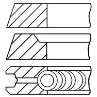 Set segmenti piston GOETZE ENGINE 08-501800-00