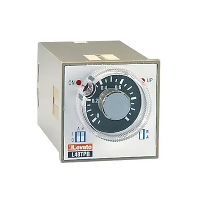 Releu de Timp On Delay. Multiscale and Single Tensiune, Plug-in and Flush Mount Version 48x48mm, 24vac/dc