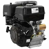 vidaXL Motor pe benzină, negru, 15 CP, 11 kW