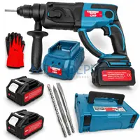 Ciocan Rotopercutor cu 2 acumulatori 48V, motor Burshless, 4J, 4500BPM, Campion PROFESSIONAL CMP1832