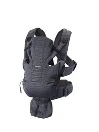 Marsupiu anatomic Move Antracit 3D Mesh