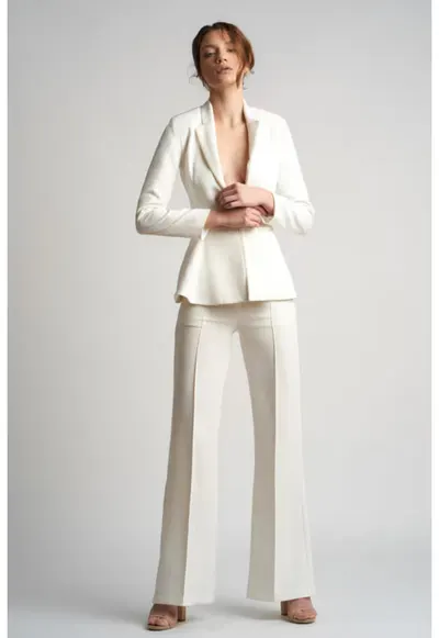 Sacou cambrat cu peplum si cordon
